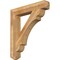 Ekena Millwork Olympic Craftsman Rough Sawn Bracket, Western Red Cedar, 6"W x 38"D x 42"H BKT06X38X42OLY04RWR - alternate 1